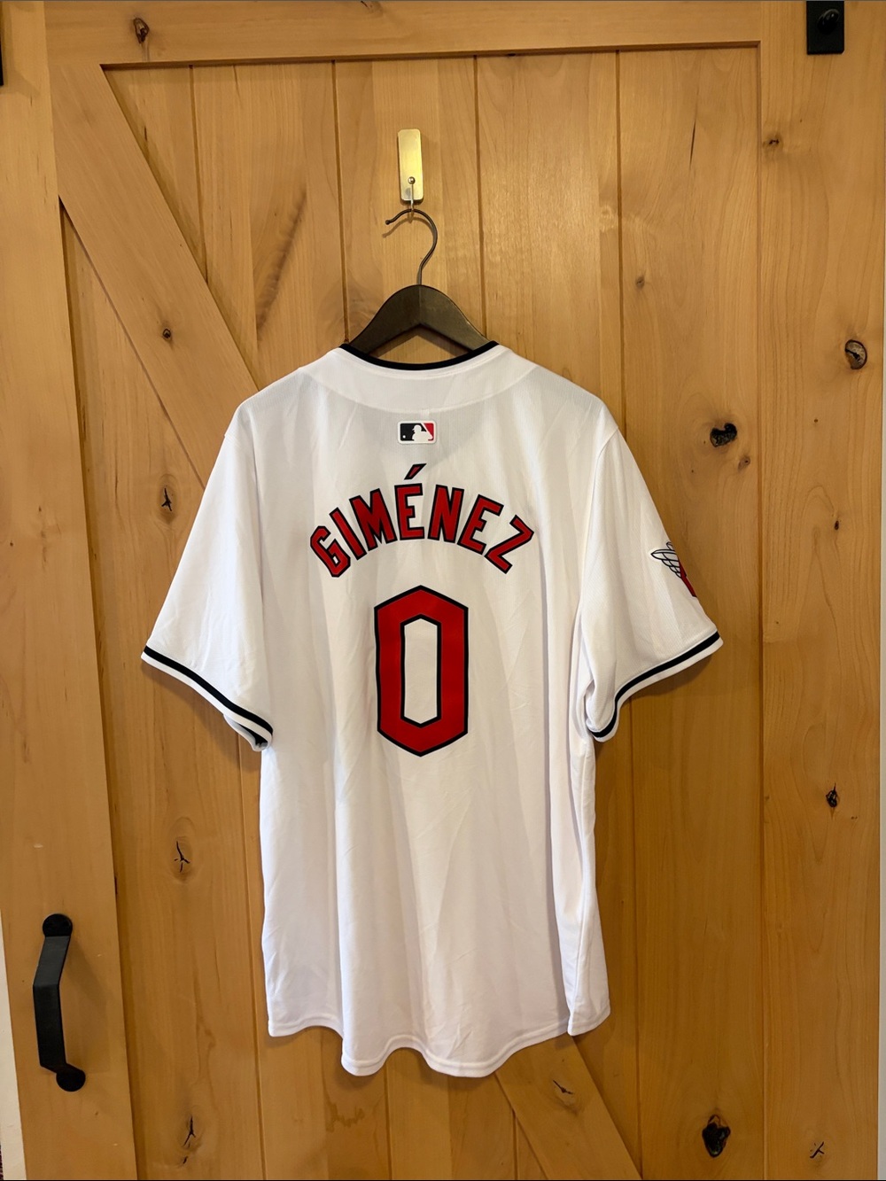 Nike Andres Gimenez #0 Cleveland Guardians Baseball Jersey White XL NWT Read